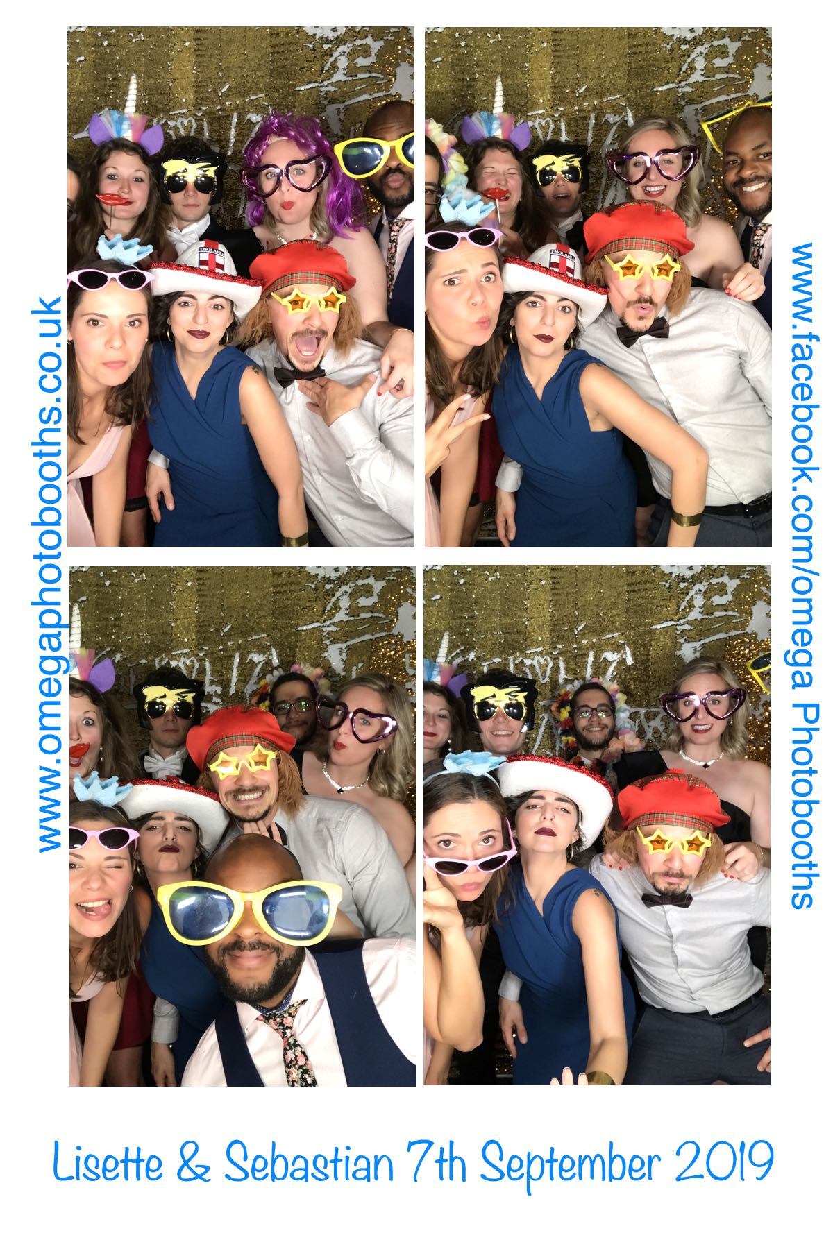 Lisette & Sebastian | View more photos from the event at gallery.omegaphotobooths.co.uk/u/Omega-Photobooths/Lisette-Sebastian